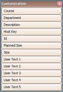 When the user selects the object type they wish to view, a list of the chosen objects appears in the Views Pane.