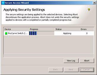 Using the Secure Access Wizard Using Secure Access Wizard Figure 4-19.