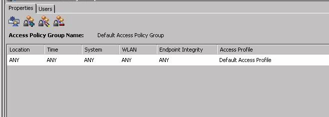 Getting Started IDM GUI Overview Figure 2-7. Access Policy Groups tab Click the individual group node in the tree to display the group s Properties.