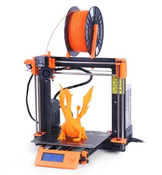 3d Printing with the Prusa I3 Operation & Printing via a USB Cable