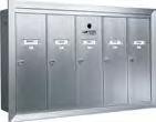 Mailboxes New 4C Series Wall Mount Horizontals Neighborhood Delivery