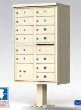 High Security Cluster Box Units (CBUs) USPS Approved Type 4 CBU Type 5 CBU Type 6 CBU 2 The "F" series CBU is designed to meet or exceed new USPS Security Standards.