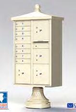 Decorative Traditional Style CBU Mailboxes (USPS Approved) Type 4 CBU Type 5 CBU Type 6 CBU 4 Decorative CBU Mailboxes Traditional Style Series designed to meet or exceed new USPS Security Standards.
