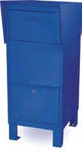 Courier Collection Boxes (For Private Use/Access) Made of 14-gauge steel, National Mailboxes Courier Boxes provide a convenient means of depositing and collecting mail, documents, small packages and