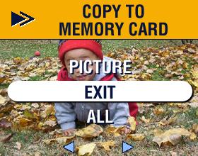 Chapter 4 Copying Pictures and Videos You can copy pictures and videos from a card to internal memory or from internal memory to a card. Before you copy, make sure that:!