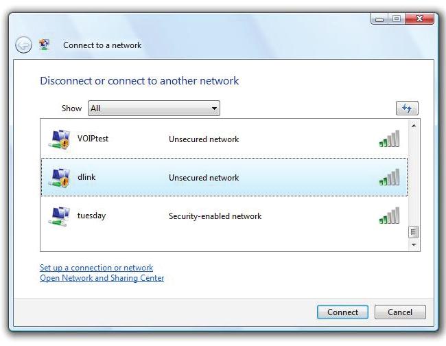 Section 6 - Connecting to a Wireless Network Windows Vista Windows Vista users may use the built-in wireless utility.