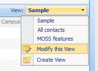 CREATE OR MODIFY A WEB FORM VIEW 6. In the Audience section, under View Audience, select whether you want to create a personal view that only you can use or a public view that others can use. 7.