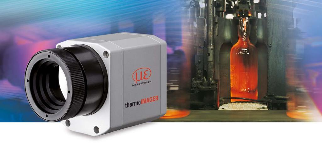 12 Thermal imaging camera with line scan feature for the glass industry thermoimager TIM G7 thermoimager TIM G7 Thermal imaging camera with line scan feature for the glass industry Line scan feature