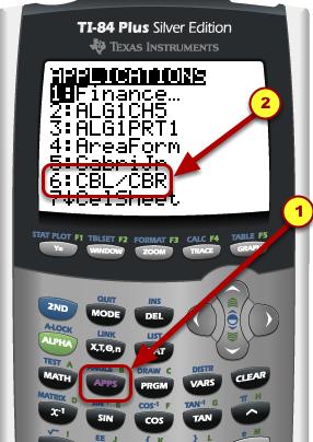 TI-84: Data Logger with CBL/motion Detector or CBR This tutorial will demonstrate how to use Data Logger on the TI graphing calculators to collect data using a CBL and