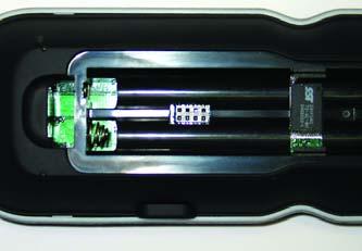 Installing Batteries Open the battery cover by pressing the release and