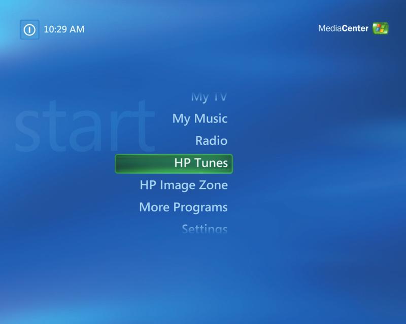 Playig Music Files The HP Tues ad My Music areas i Media Ceter are great ways to play, orgaize, ad back up your music files.
