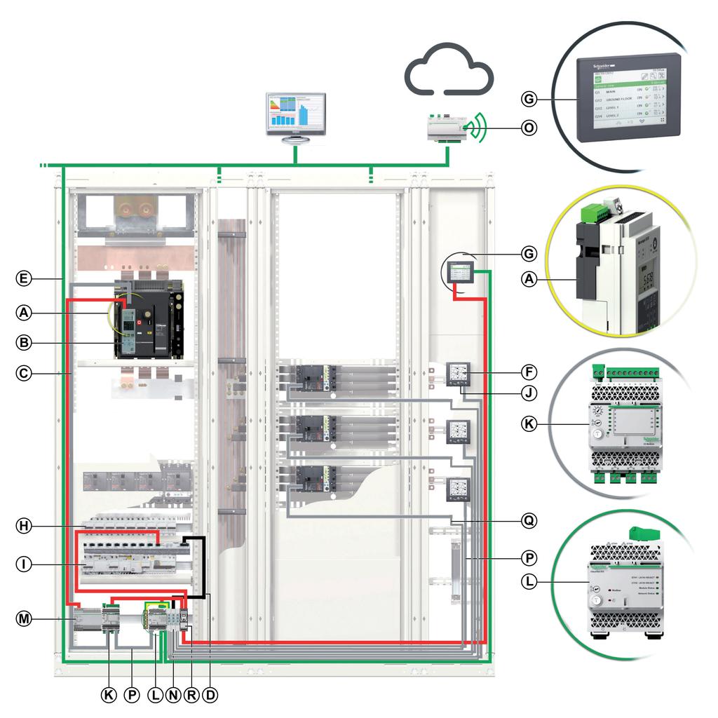 ULP System ULP System Presentation Description Use the ULP (Universal Logic Plug) system to construct an electrical distribution solution which integrates metering, communication, and operating
