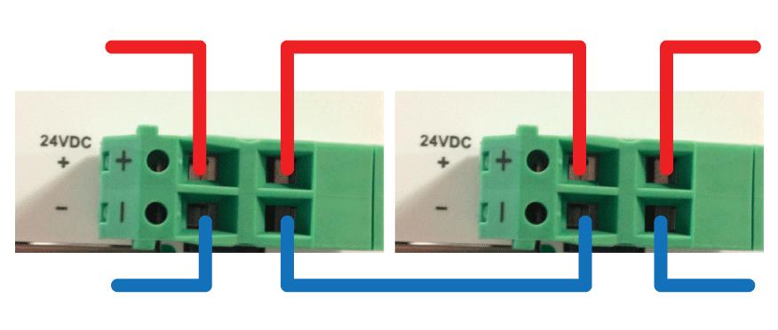 Design Rules of ULP System Do not connect the 24 Vdc of the 24 Vdc power supply to the protective ground.