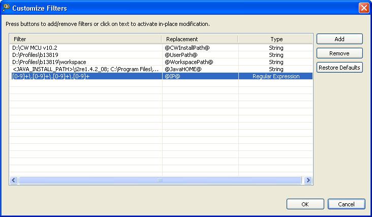 IDE Extensions Diagnostic Information export Figure 14: Diagnostic Information - Customize Filters Enter Contact Name and Contact Email in the contact information textbox.