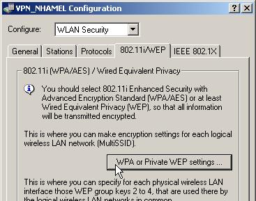Chapter 5: Advanced wireless LAN configuration LEPS for P2P connections