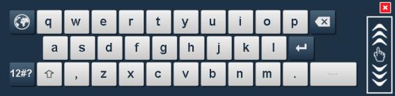 Chapter 3: Getting started 51 3.2.6. Virtual keyboard The virtual keyboard allows you to type text whenever needed.