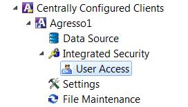Add users Add users To get users from Active Directory and into the database, you use the User Access node: Procedure Do as follows: 1. Click the Add.