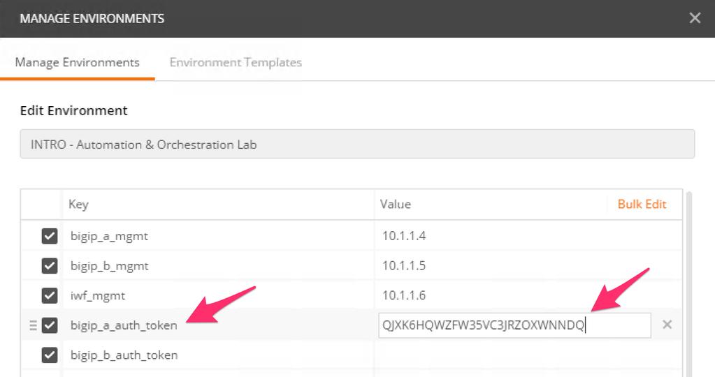 Click the Step 4: Set Authentication Token Timeout item in the Lab 3.1 Postman collection.
