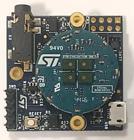 Setup & Demo Examples BlueCoin - HW setup 20 In order to program the board you need to connect an external ST- Link to the SWD connector on the BlueCoin Station, a