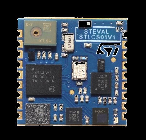 and SD card interface that supports on-the-field testing and data acquisition campaigns SensorTile Core System STEVAL-STLCS01V1 13.