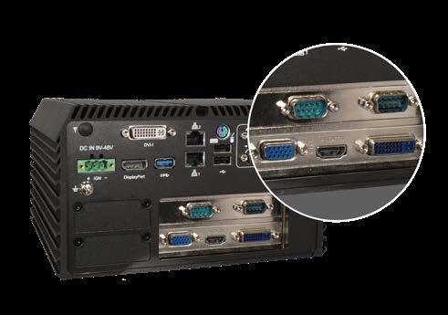 Series Fanless Embedded PC supports Intel Bay Trail platform, integrated
