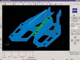 CALYPSO and Scanning CALYPSO determines the actual contour of a part for form inspections of standard geometric