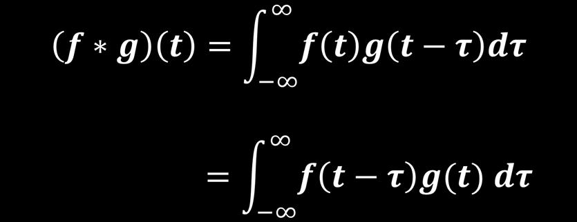 Convolution Applying this low pass filter F(g) to the transform of the function f in the frequency domain is equivalent to a