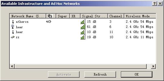 General tab. Fill in the Profile name and click OK to create the configuration profile for that network.