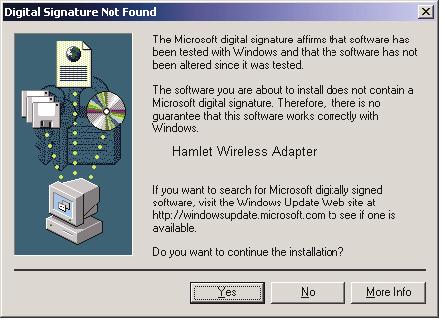 While files are copying, you will see a warning box, shown in figure 2-8.