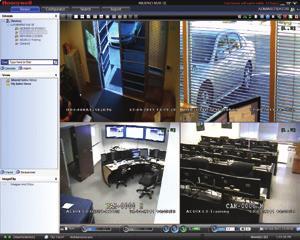 on phones per salvo), View Live and Recorded Video, Perform PTZ control through Presets and Monitor & Manage Alarms Enhanced Monitoring with Desktop clients Multi-zoom views on HD video and support