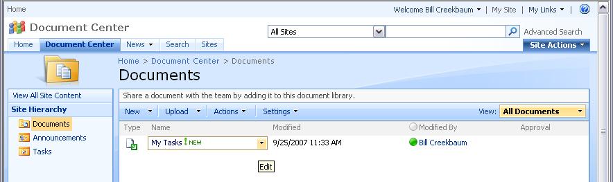 Pressing the Yes button will check the file back into SharePoint making it available to other users.