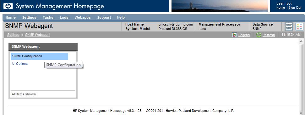 Notifications. Use HPE System Management Homepage (SMH) and edit the SNMP configuration file to send trap notifications on the CMS where HPE SIM is installed, as follows: a.