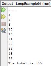Loop Example 01 Write a program that uses a while loop to print