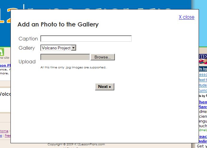 Note: you can only delete empty galleries. If you want to delete a gallery that has photos in it, you first need to remove all the photos.