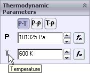 Fluid Subdomain is selected). These settings are applied to the specified  6 Under Thermodynamic parameters in the Static Pressure box enter 1 atm.