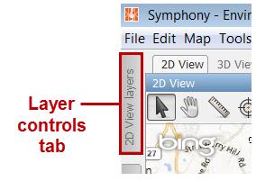 If the Layers window is not displayed, ensure that the Tools > Layer Control option is checked (Figure 144).