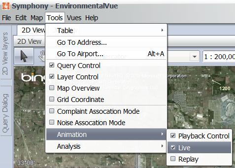 Symphony EnvironmentalVue v3.1 User s Guide Playback Control Using Live Animation With Symphony EnvironmentalVue you can replay events that occurred during the last 15 minutes.