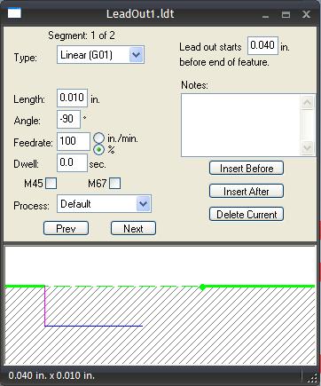 Custom Lead Out Files Creating/Editing To create a new custom lead out file select New under the File menu, then select "Custom lead out file" from the dialog box.