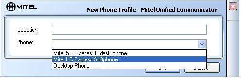 How to setup an UC Express Softphone To setup an UC Express Softphone profile, enter into the Configuration page pictured here from the Settings menu in UC Express: 1.