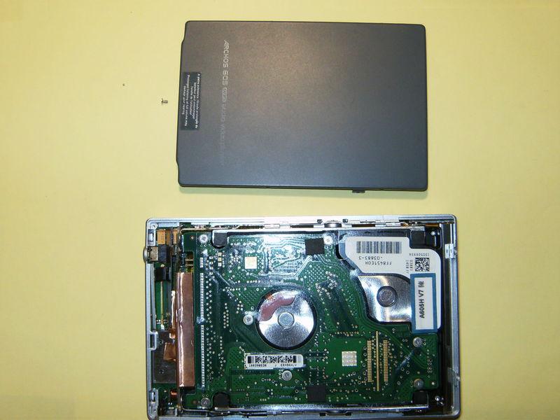 Step 3 Remove the hard drive back plate The hard drive