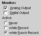 7.5 Monitor Settings These settings have an effect only if you work with DirectSound or MME. If you are using ASIO or GSIF then the according audio application has the control over monitoring.
