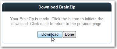 When the process is complete, click the Close button. You may log out of TheBrain Cloud at this point. 4.