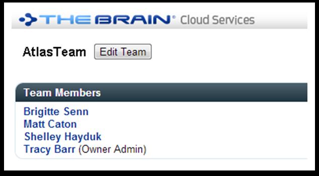 Managing Your TeamBrain Subscription Setting up Your Team Assigning TeamBrain Licenses to Users TeamBrain includes online group administration features so you can manage your group.