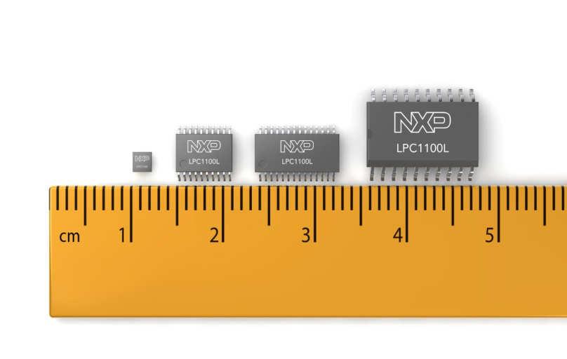 Widest Selection of Cortex-M0 Packages Package CSP16 QFN33 QFN33 BGA48 QFP48 QFP64 QFP100 SO20 TSSOP20 TSSOP28 DIP28 Width (mm) Length (mm) Height (mm) 2 5 7 4.5 7 10 14 8 5 5 14 2 5 7 4.