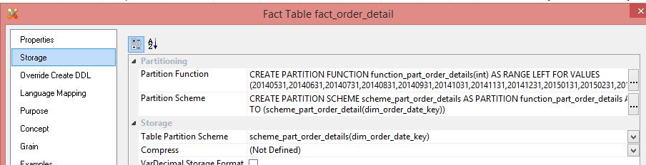 >Partitioning 1. The data of partitioned objects is divided into units that can be spread across more than one filegroup in a database 2.