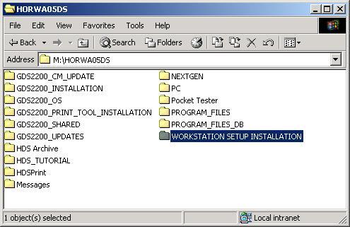Locate the folder labeled WORKSTATION SETUP INSTALLATION, and double-click on it. Locate the file named Setup.exe, and double-click on it.