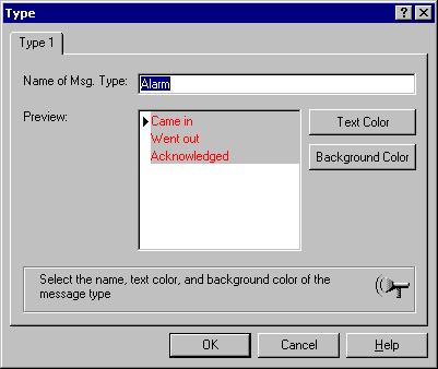 4.4 Working with Message Classes 4.4.7 How to Change the Properties of Message Types You configure the properties of a message type in the Properties dialog for the message type.