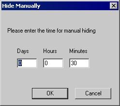 4.5 Working with Single Messages Procedure for Manual Hiding 1. If the messages are hidden manually, define the duration for hiding messages from the messages list in the "Alarm Logging" editor.