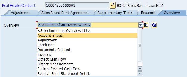 When reviewing the contract, you can use the Overview tab to review the financial activity on the contract.