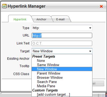 How to upload and hyperlink to files in Zone 1 In the text area of Zone 1, you may need to create hyperlinks to documents (in PDF, Word, Excel, and other file formats).